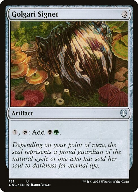 Golgari Signet (ONC) (#131)