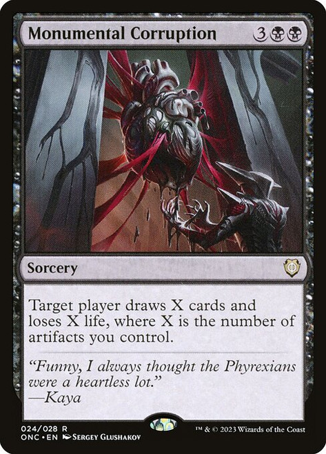 Monumental Corruption (ONC) (Foil) (#24)