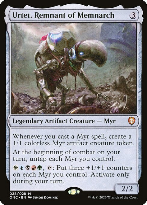 Urtet, Remnant of Memnarch (ONC) (Foil) (#28)