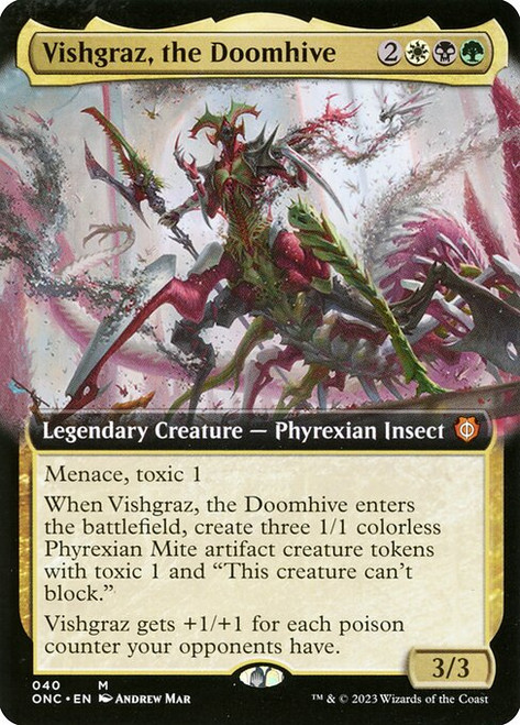 Vishgraz, the Doomhive (ONC) (Extended Art) (#40)
