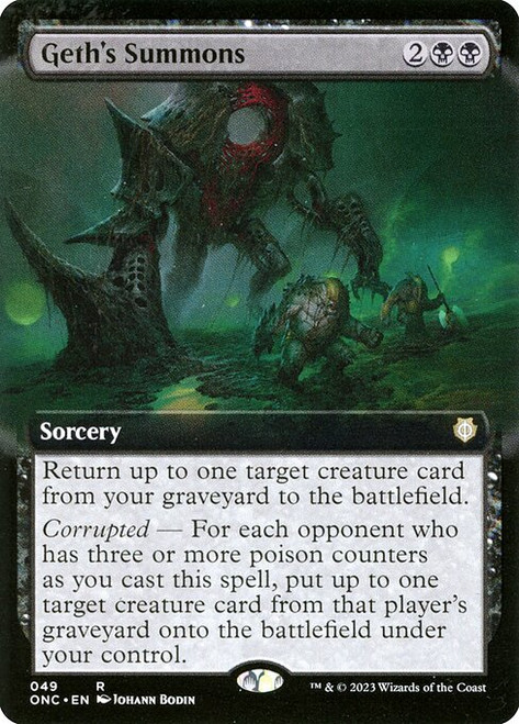Geth's Summons (ONC) (Extended Art) (#49)