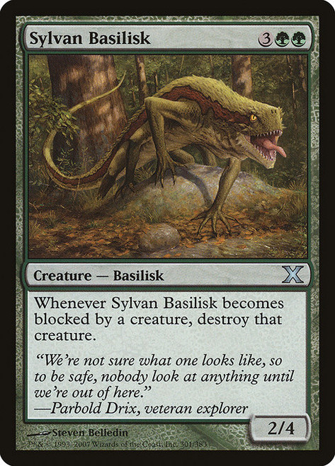 Sylvan Basilisk (10E) (Foil) (#301)