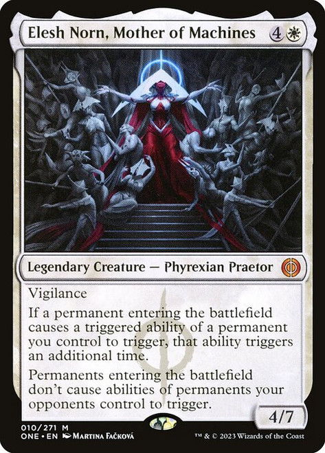 Elesh Norn, Mother of Machines (ONE) (Foil) (#10)