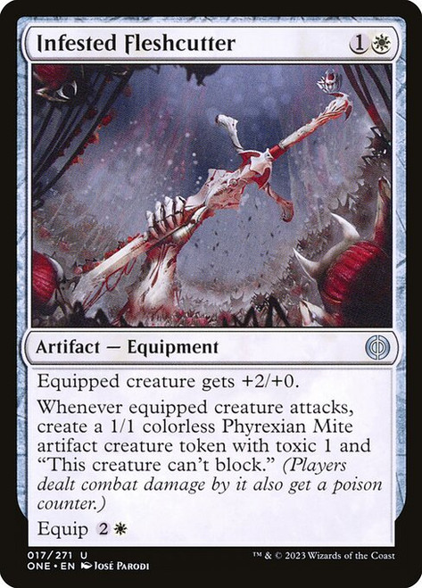 Infested Fleshcutter (ONE) (Foil) (#17)