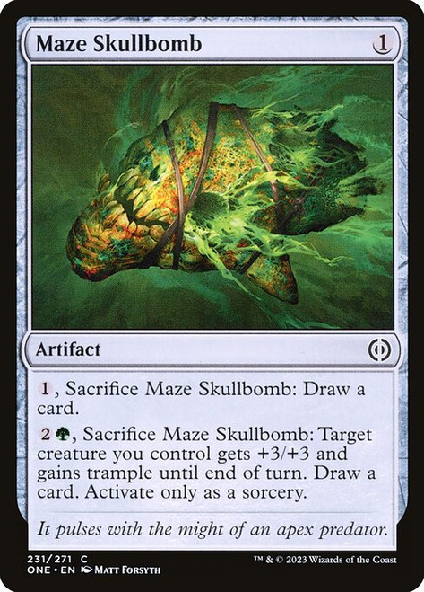 Maze Skullbomb (ONE) (Foil) (#231)