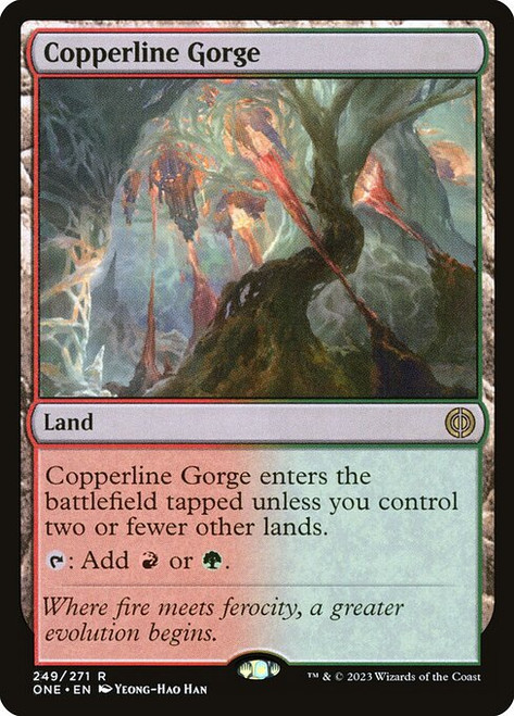 Copperline Gorge (ONE) (Foil) (#249)