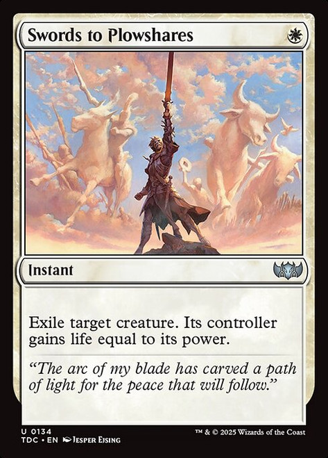 Swords to Plowshares (TDC) (#134)