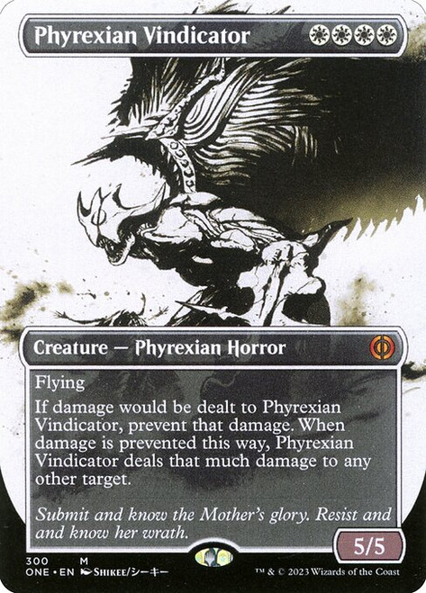 Phyrexian Vindicator (ONE) (Showcase) (#300)