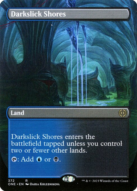 Darkslick Shores (ONE) (Foil) (Borderless) (#372)
