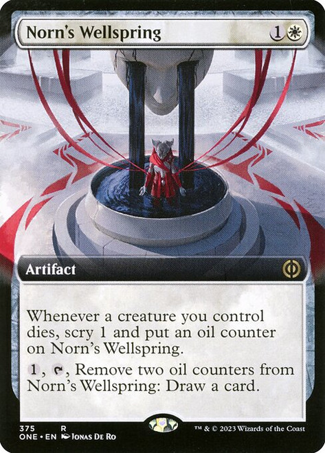 Norn's Wellspring (ONE) (Foil) (Extended Art) (#375)
