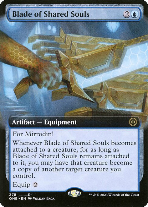 Blade of Shared Souls (ONE) (Foil) (Extended Art) (#378)
