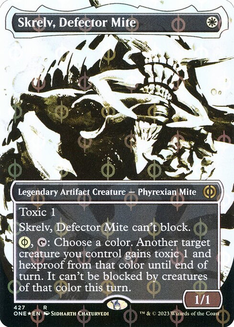 Skrelv, Defector Mite (ONE) (Step-and-Compleat Foil) (Showcase) (#427)