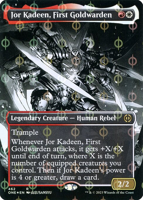 Jor Kadeen, First Goldwarden (ONE) (Step-and-Compleat Foil) (Showcase) (#462)