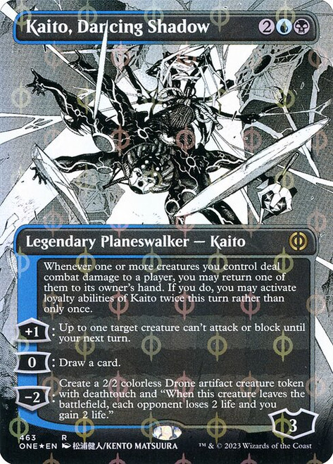 Kaito, Dancing Shadow (ONE) (Step-and-Compleat Foil) (Showcase) (#463)