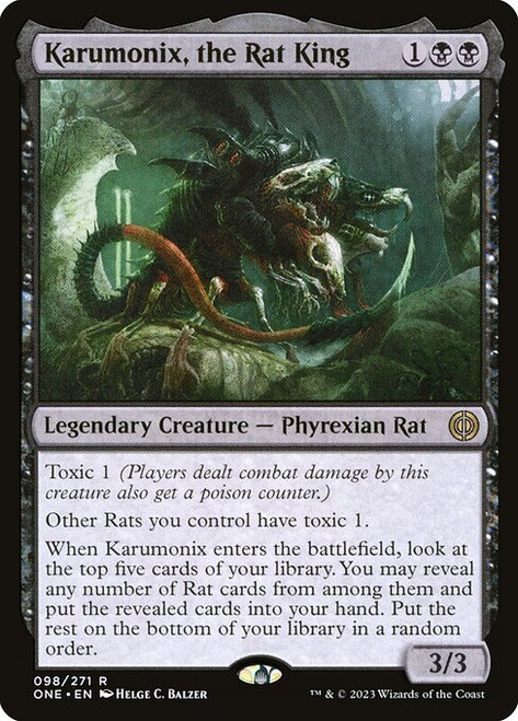 Karumonix, the Rat King (ONE) (Foil) (#98)