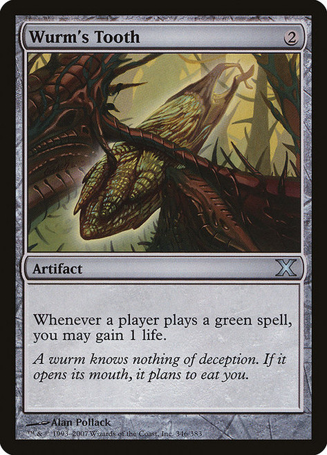 Wurm's Tooth (10E) (Foil) (#346)