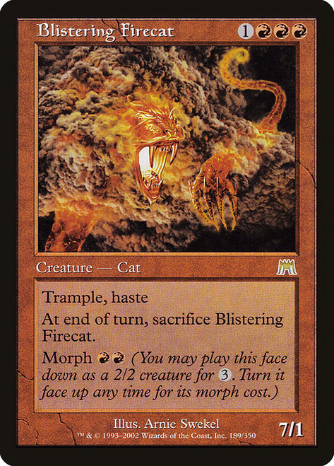 Blistering Firecat (ONS) (#189)