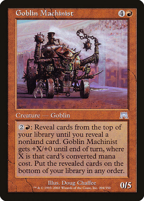 Goblin Machinist (ONS) (Foil) (#204)