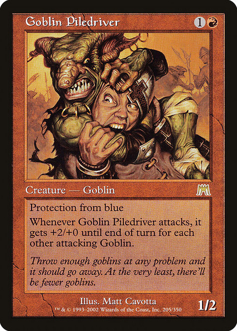 Goblin Piledriver (ONS) (Foil) (#205)
