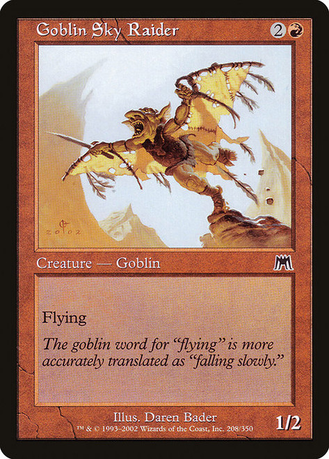 Goblin Sky Raider (ONS) (Foil) (#208)