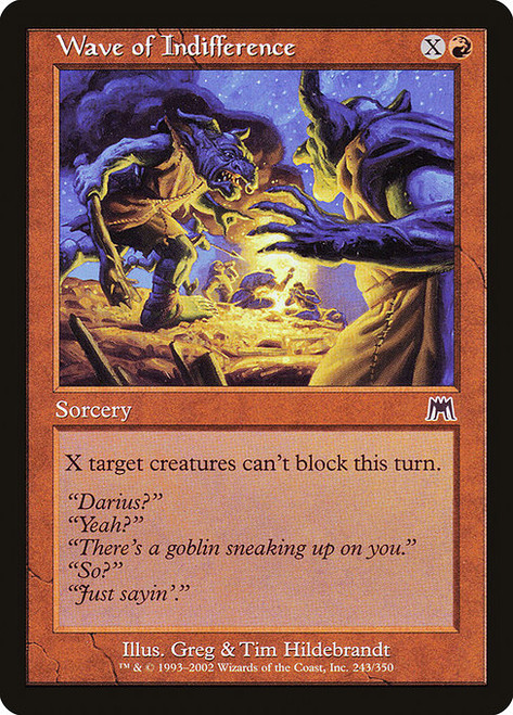 Wave of Indifference (ONS) (Foil) (#243)