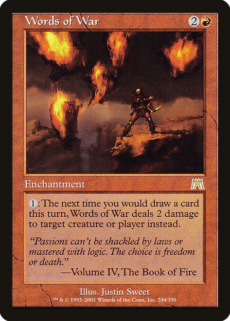 Words of War (ONS) (Foil) (#244)