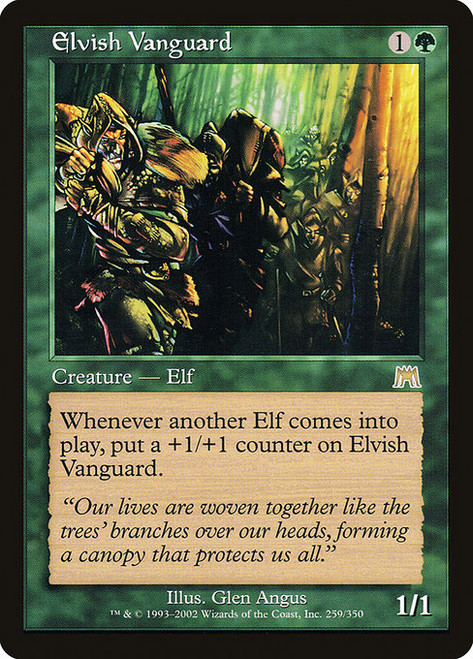 Elvish Vanguard (ONS) (Foil) (#259)