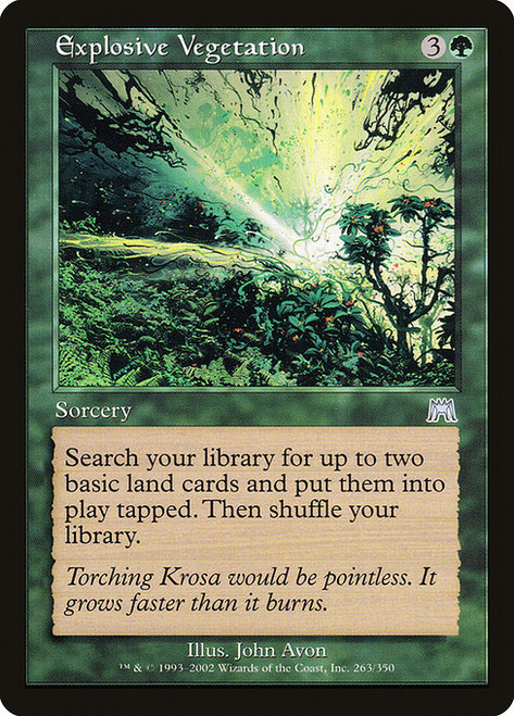 Explosive Vegetation (ONS) (Foil) (#263)