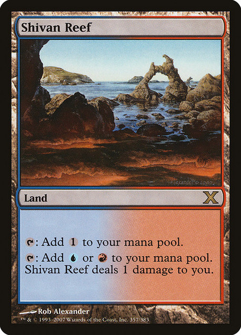 Shivan Reef (10E) (Foil) (#357)