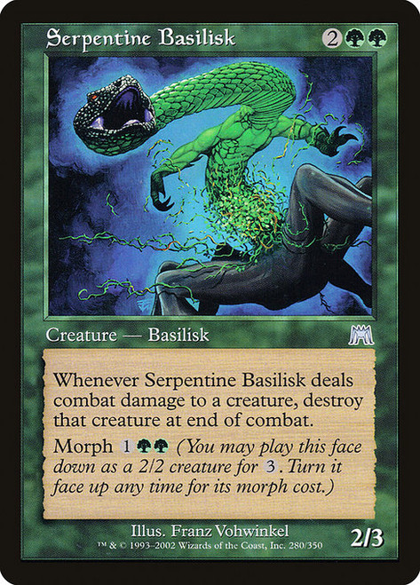 Serpentine Basilisk (ONS) (Foil) (#280)