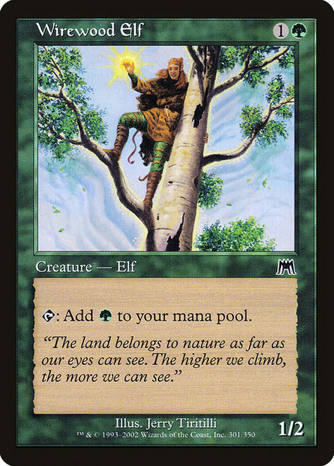 Wirewood Elf (ONS) (Foil) (#301)