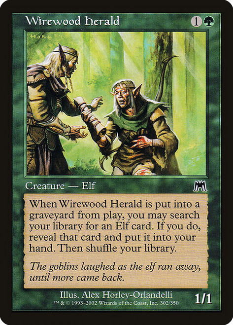 Wirewood Herald (ONS) (Foil) (#302)