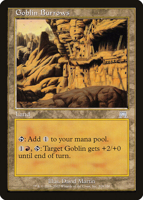 Goblin Burrows (ONS) (Foil) (#318)