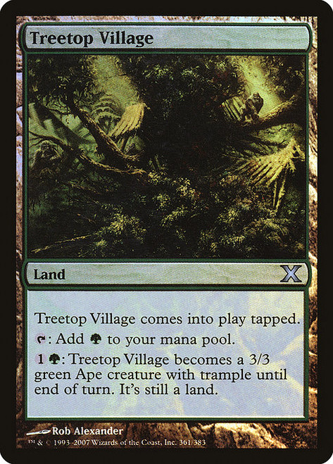 Treetop Village (10E) (Foil) (#361★)