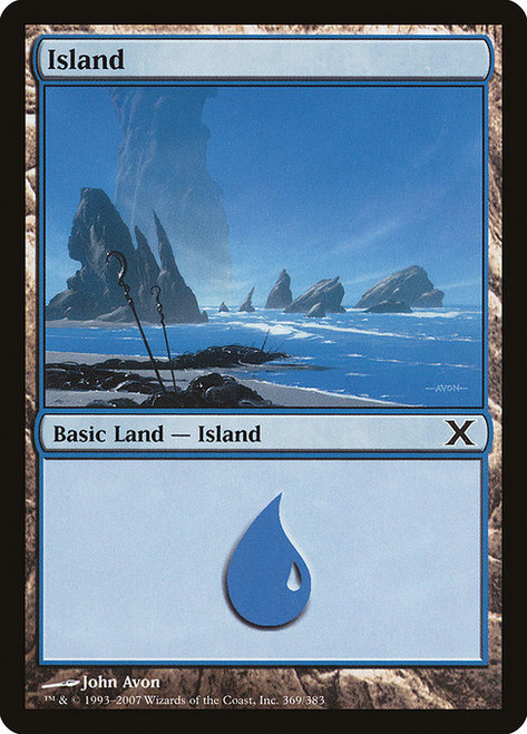 Island (10E) (Foil) (#369)