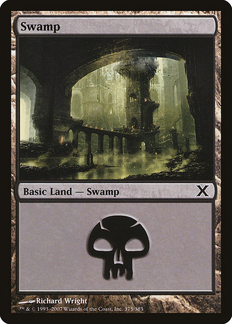Swamp (10E) (Foil) (#375)