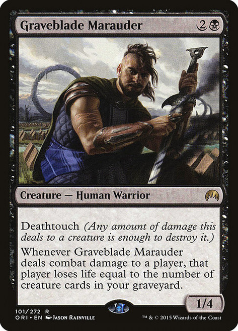 Graveblade Marauder (ORI) (Foil) (#101)
