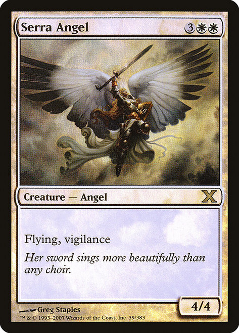 Serra Angel (10E) (Foil) (#39★)