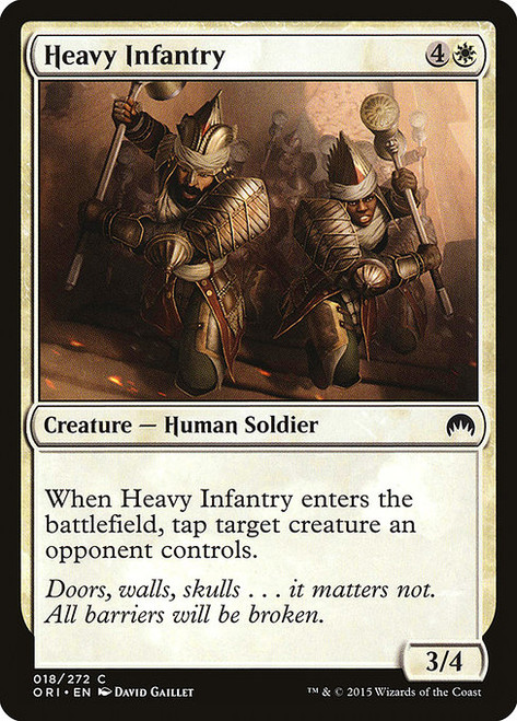 Heavy Infantry (ORI) (Foil) (#18)