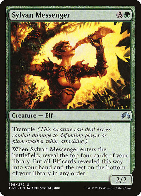 Sylvan Messenger (ORI) (Foil) (#199)