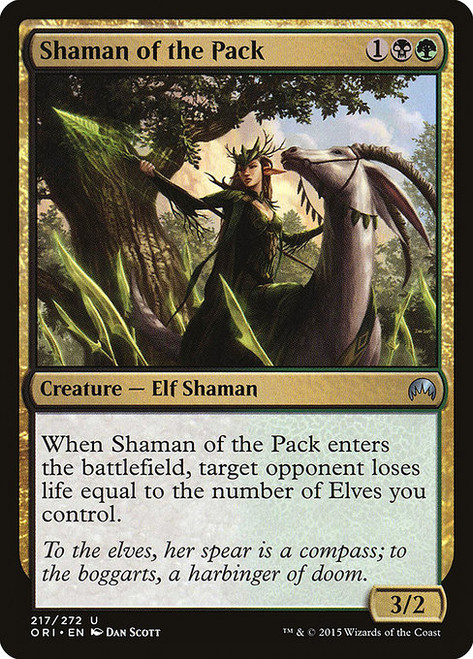 Shaman of the Pack (ORI) (Foil) (#217)