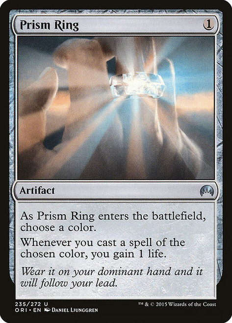Prism Ring (ORI) (Foil) (#235)