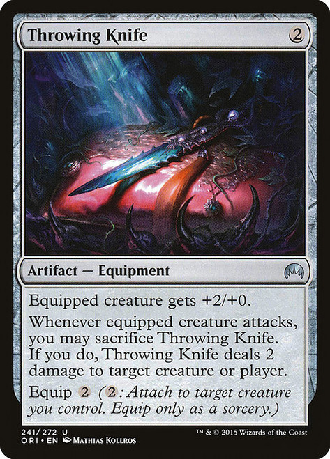 Throwing Knife (ORI) (Foil) (#241)