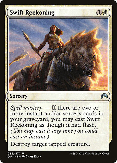 Swift Reckoning (ORI) (Foil) (#35)