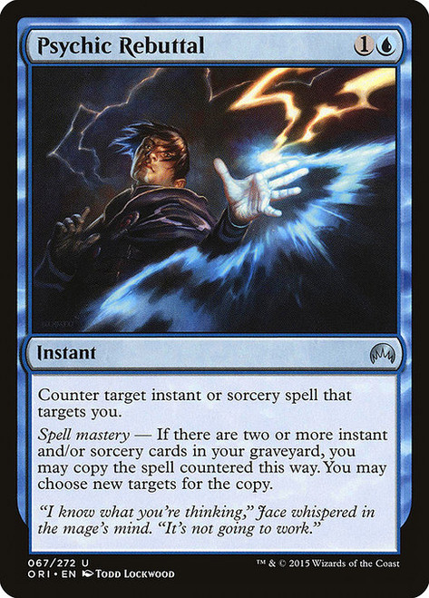 Psychic Rebuttal (ORI) (Foil) (#67)