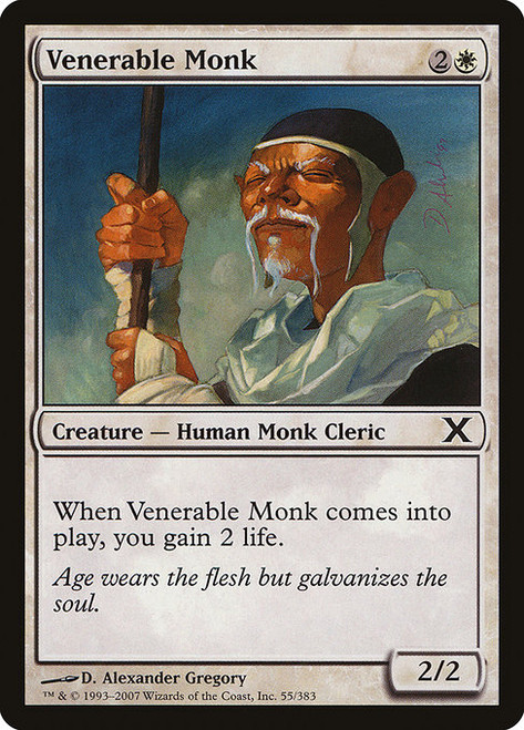 Venerable Monk (10E) (Foil) (#55)