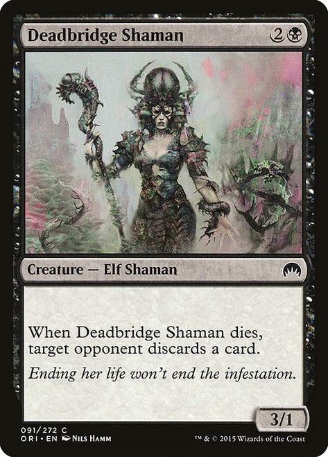 Deadbridge Shaman (ORI) (Foil) (#91)