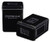 Rook Capsule Embossed Steel Alloy Deck Case in Nocturnal Black