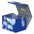 Ultimate Guard - Deck Case 80+ Sidewinder Chromiaskin - Blue
