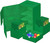 Ultimate Guard Twin Flip'n'Tray - TWIN FLIP'n'TRAY  DECK CASE 160+ - Green